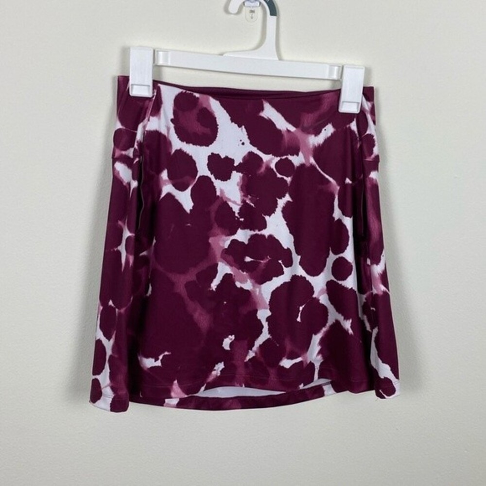 Nike Purple Tie Dye Dry Fit Active Skort Size Extra Small